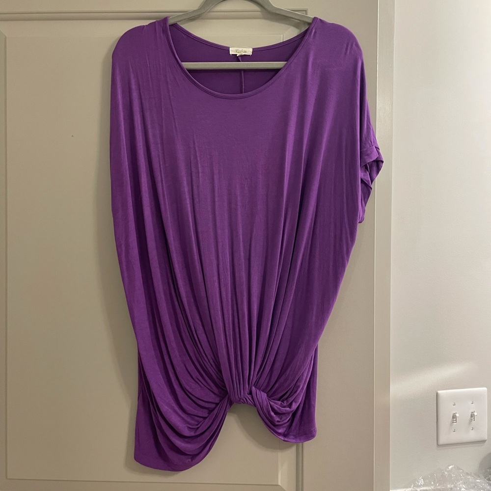 Purple shirt